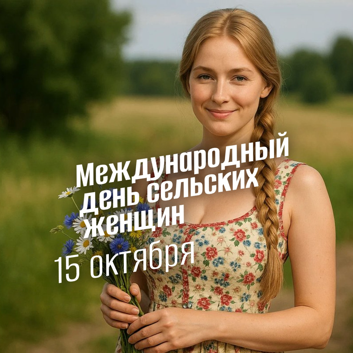 Международный день сельских женщин 15 октября 2025: Программа, история и вызовы