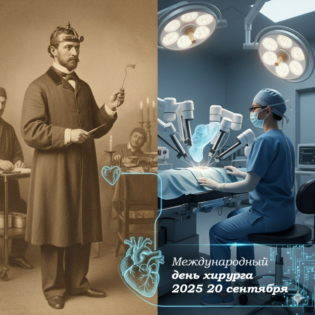 Международный день хирурга 20 сентября 2025: от истории до будущего профессии