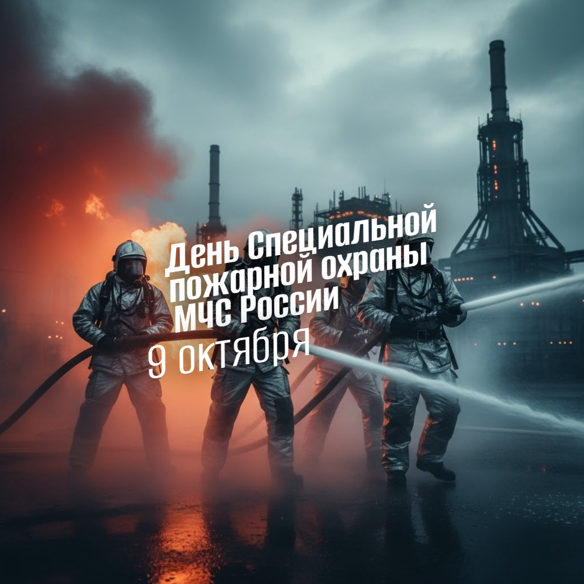 9 октября 2025: День специальной пожарной охраны МЧС России – полная история, традиции и программа мероприятий. Как герои защищают страну.