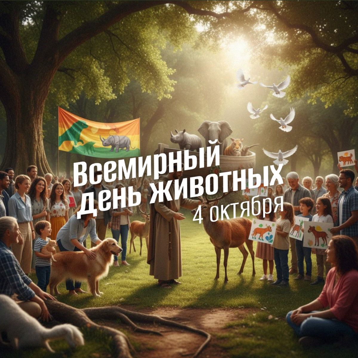 Всемирный день животных 4 октября 2025: Полное руководство по истории, традициям и актуальным событиям года